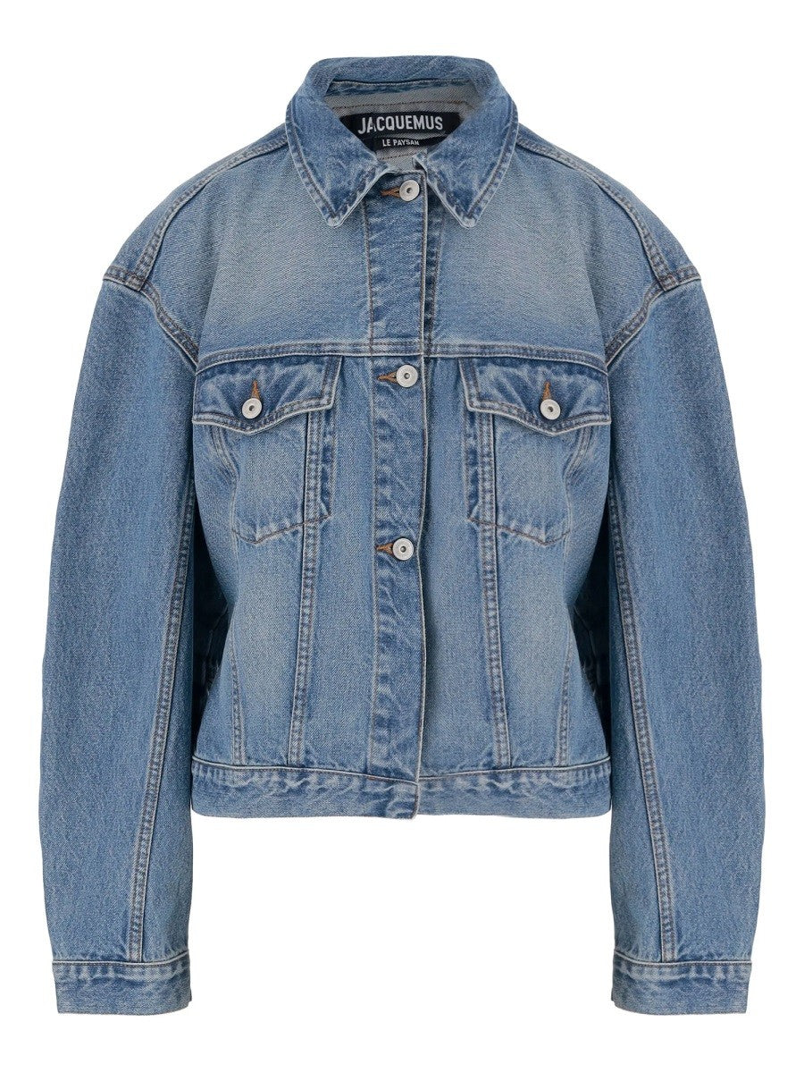 JACQUEMUS Women's Denim Jacket DE Nimes Blue