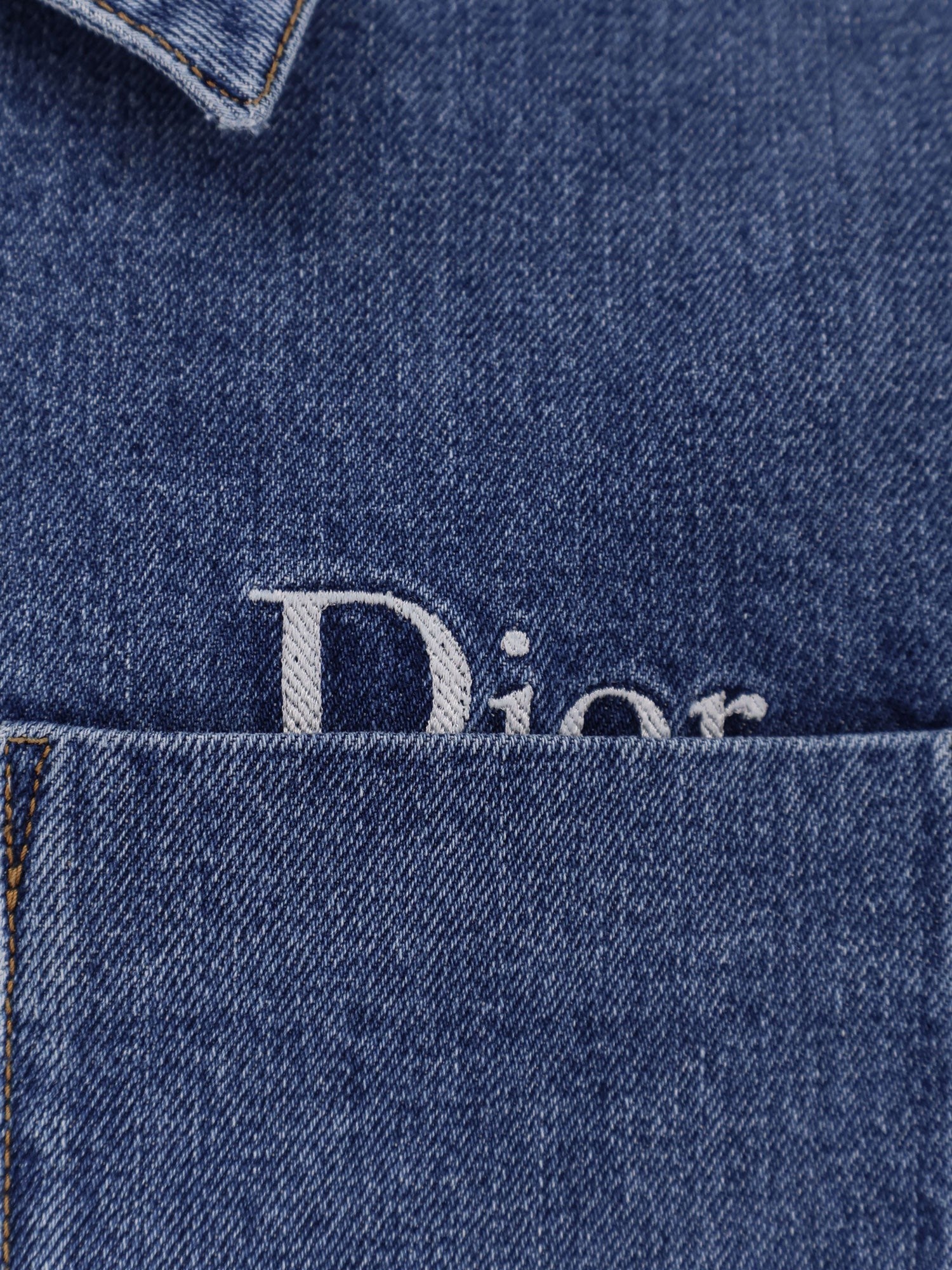 Dior Men's Denim Jacket Blue Dior