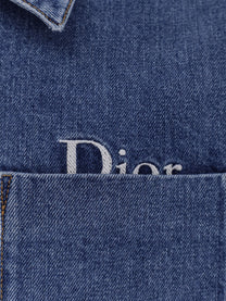 Dior Men's Denim Jacket Blue Dior
