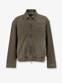 Represent Men's Denim Jacket Green