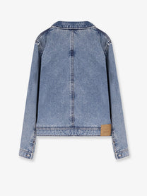 Ami Paris Men's Denim Jacket Blue