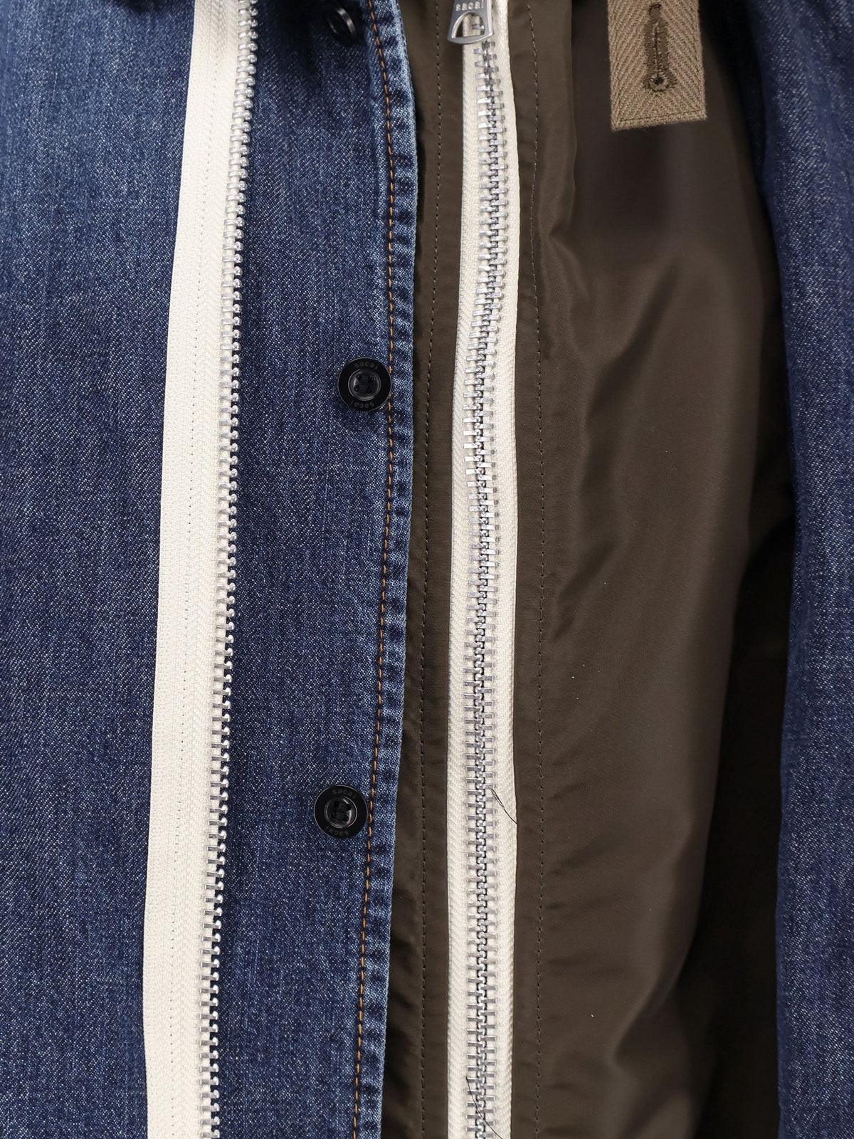 Sacai Men's Denim Jacket Blue, view 3