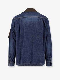 Sacai Men's Denim Jacket Blue, view 2