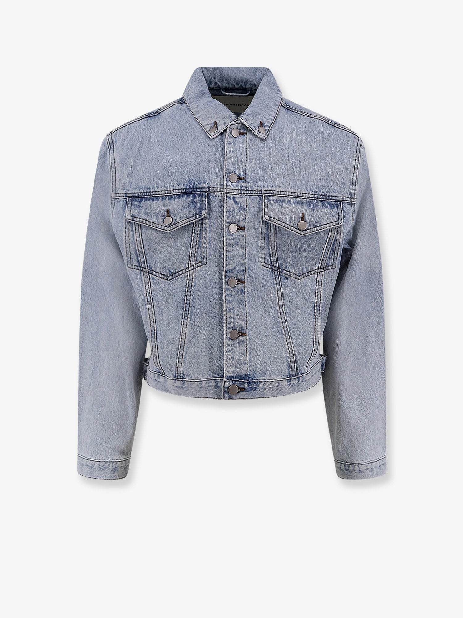 Entire Studios Men's Denim Jacket Blue