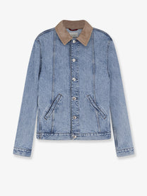 Brunello Cucinelli Men's Denim Jacket Blue
