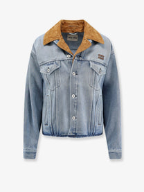 Miu Miu Women's Denim Jacket Blue