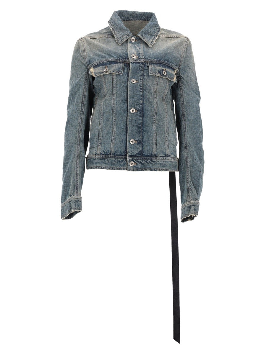 DRKSHDW Women's Denim Jacket Blue