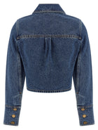 Balmain Denim Jacket Blue, view 2