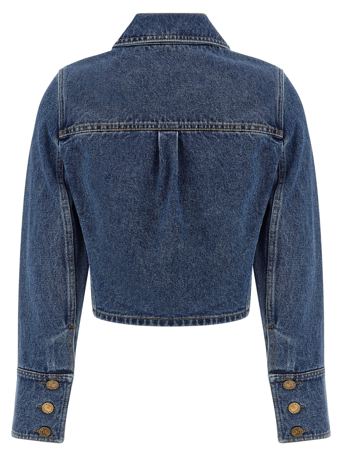 Balmain Denim Jacket Blue, view 2