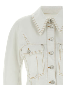 Givenchy Denim Jacket White