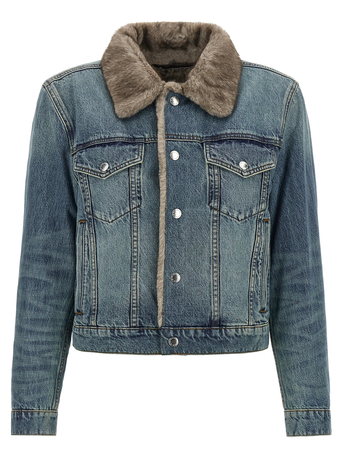 Denim X Alexander Wang Denim Jacket Blue