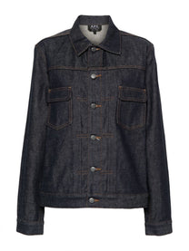 A.P.C Men's Denim Jacket Blue