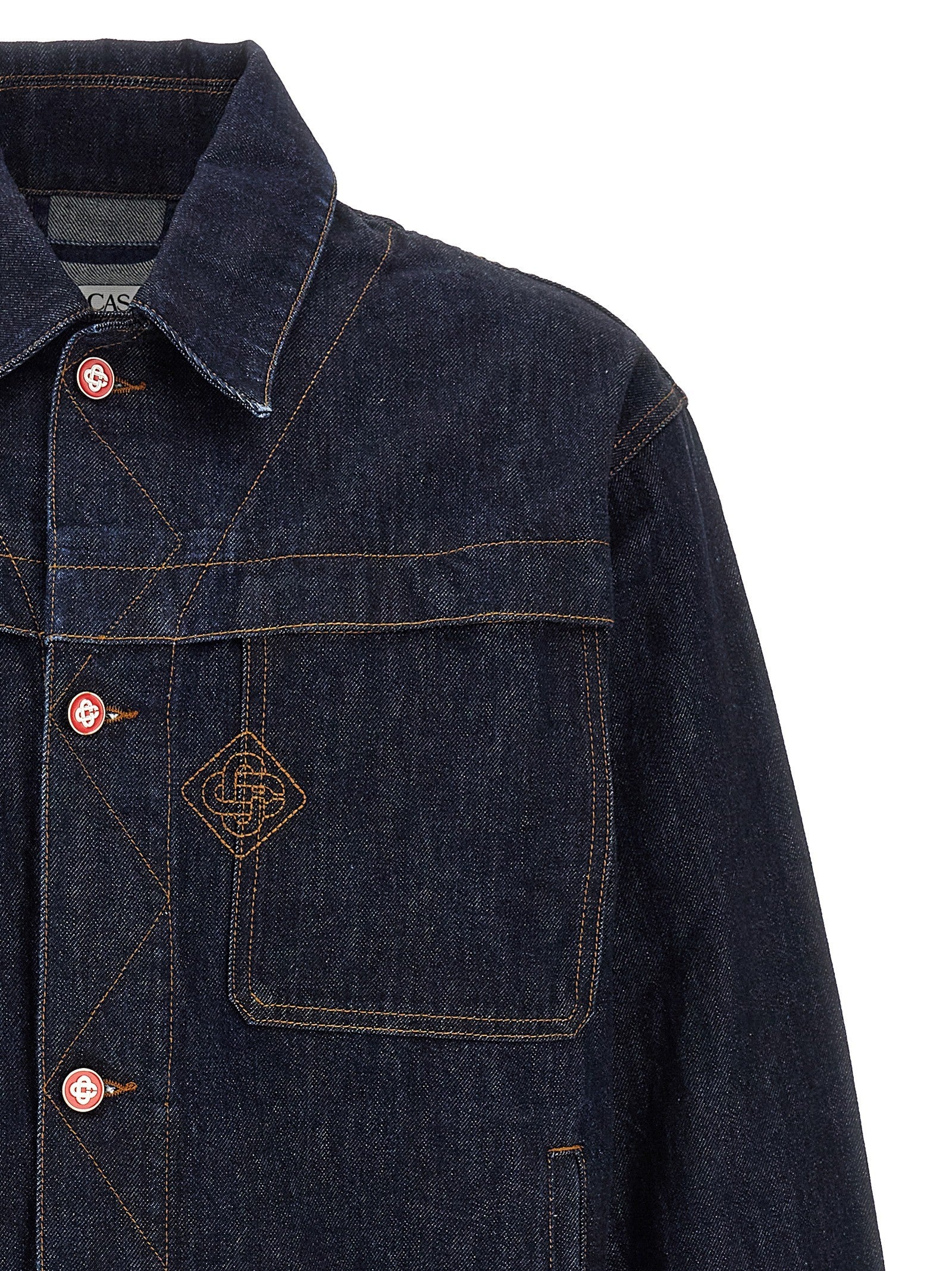 Casablanca Denim Jacket Blue