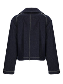 Ps By Paul Smith Women's Denim Jacket Blue
