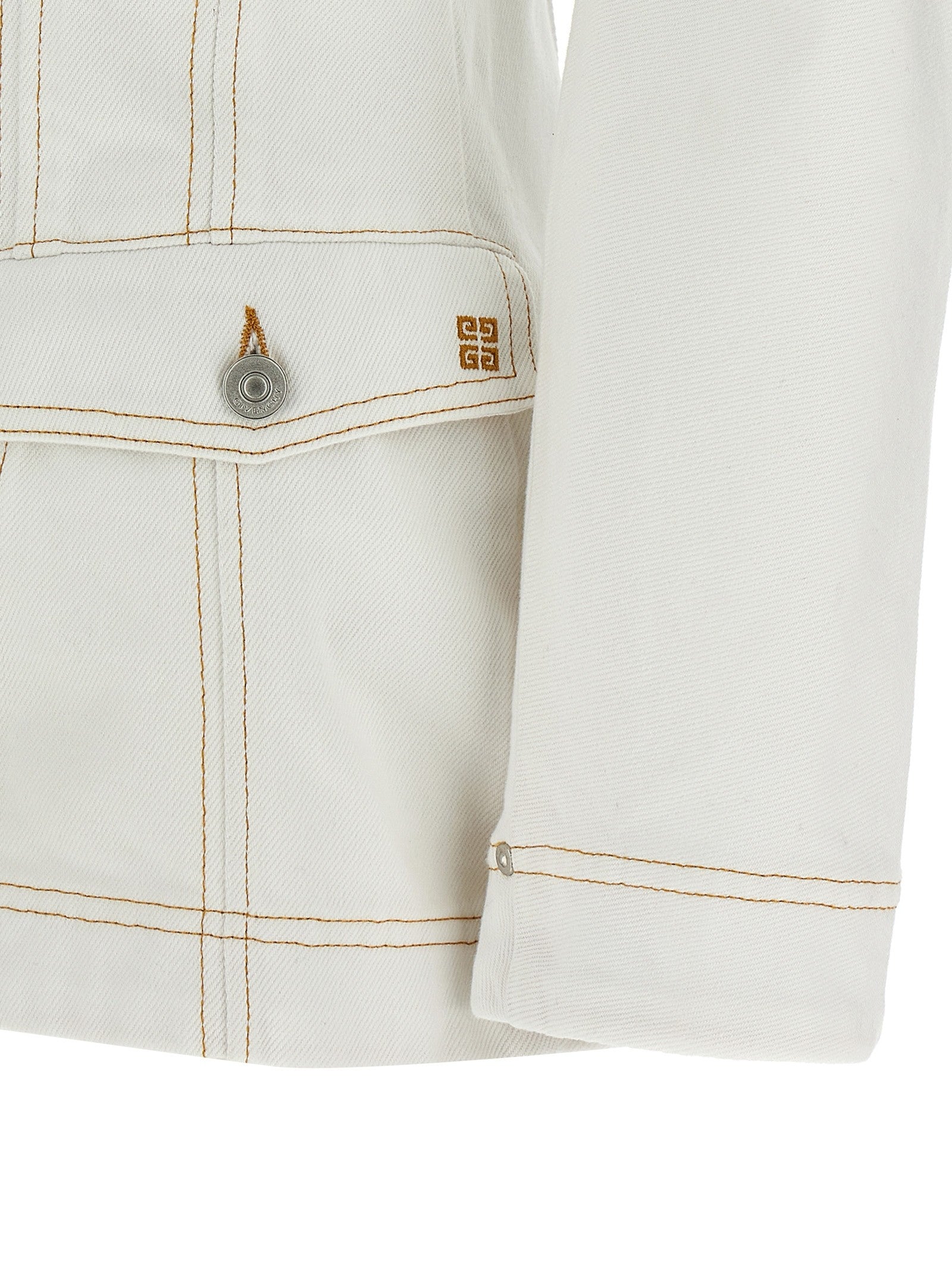 Givenchy Denim Jacket White