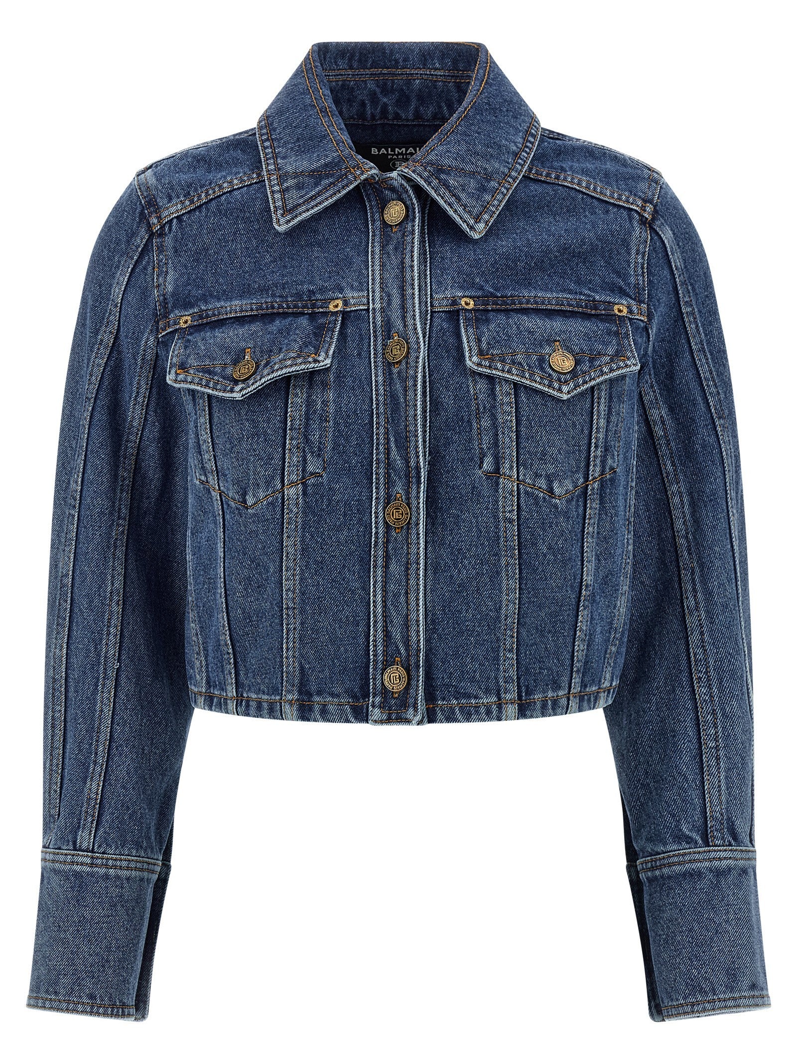 Balmain Denim Jacket Blue