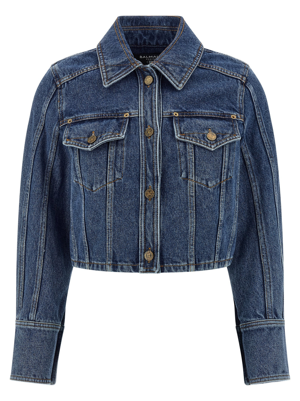 Balmain Denim Jacket Blue