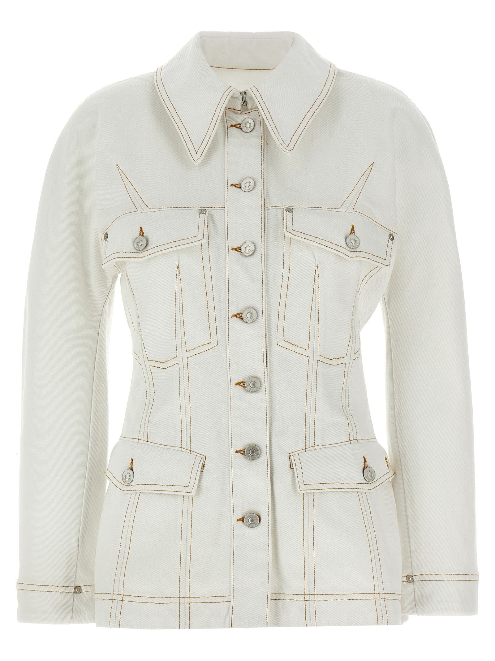 Givenchy Denim Jacket White