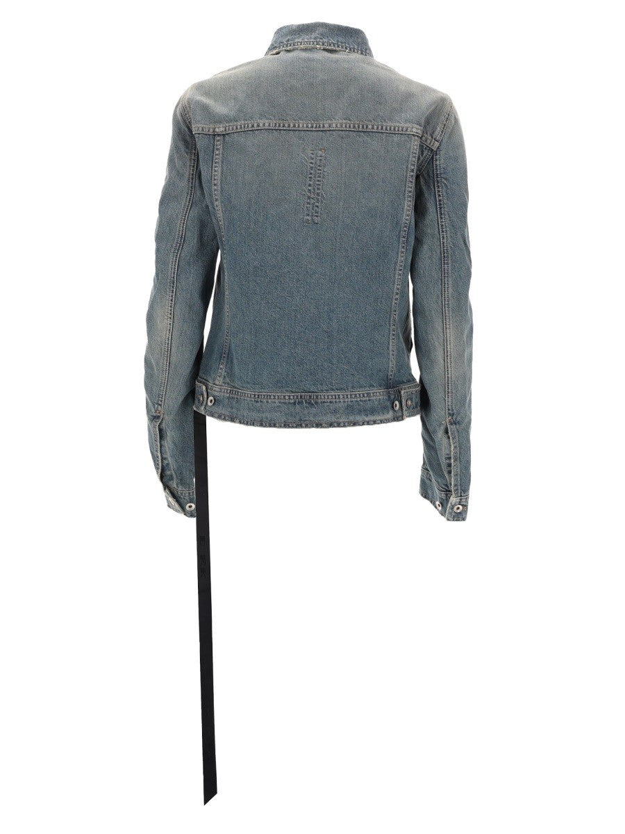 DRKSHDW Women's Denim Jacket Blue