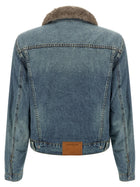 Denim X Alexander Wang Denim Jacket Blue, view 2