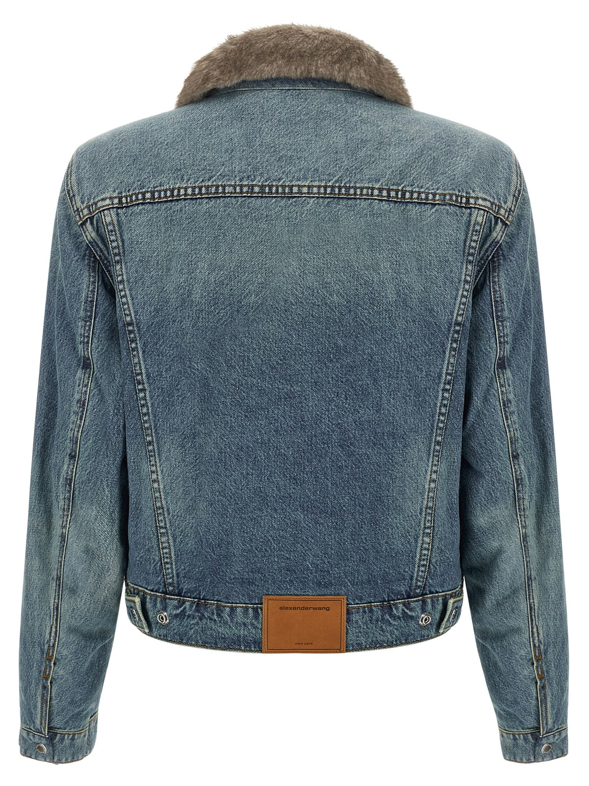 Denim X Alexander Wang Denim Jacket Blue