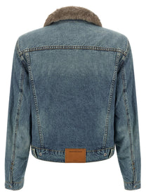 Denim X Alexander Wang Denim Jacket Blue