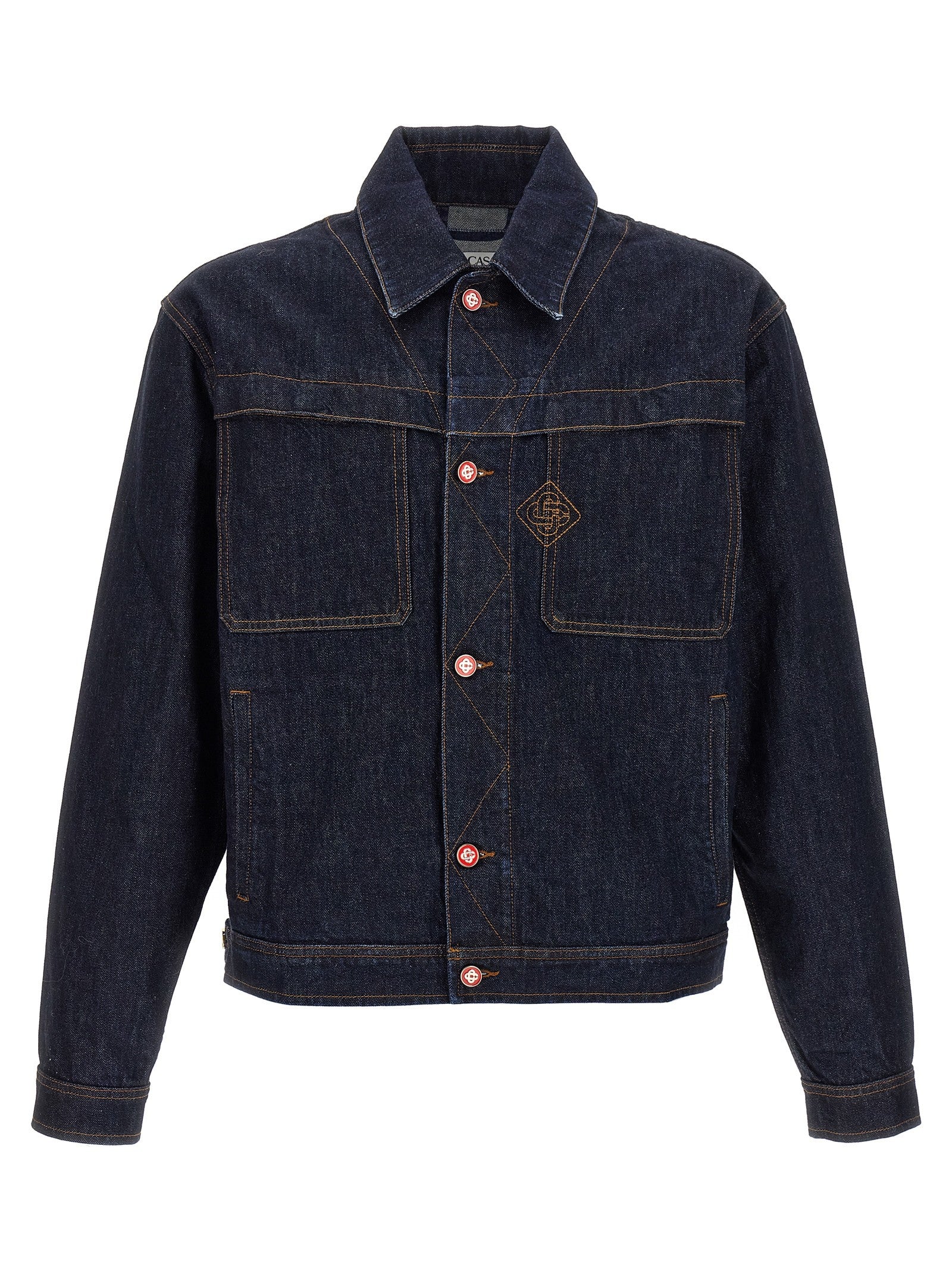 Casablanca Denim Jacket Blue