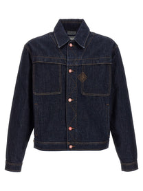 Casablanca Denim Jacket Blue