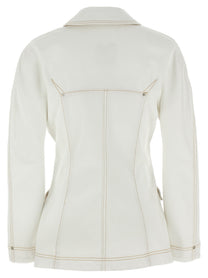 Givenchy Denim Jacket White