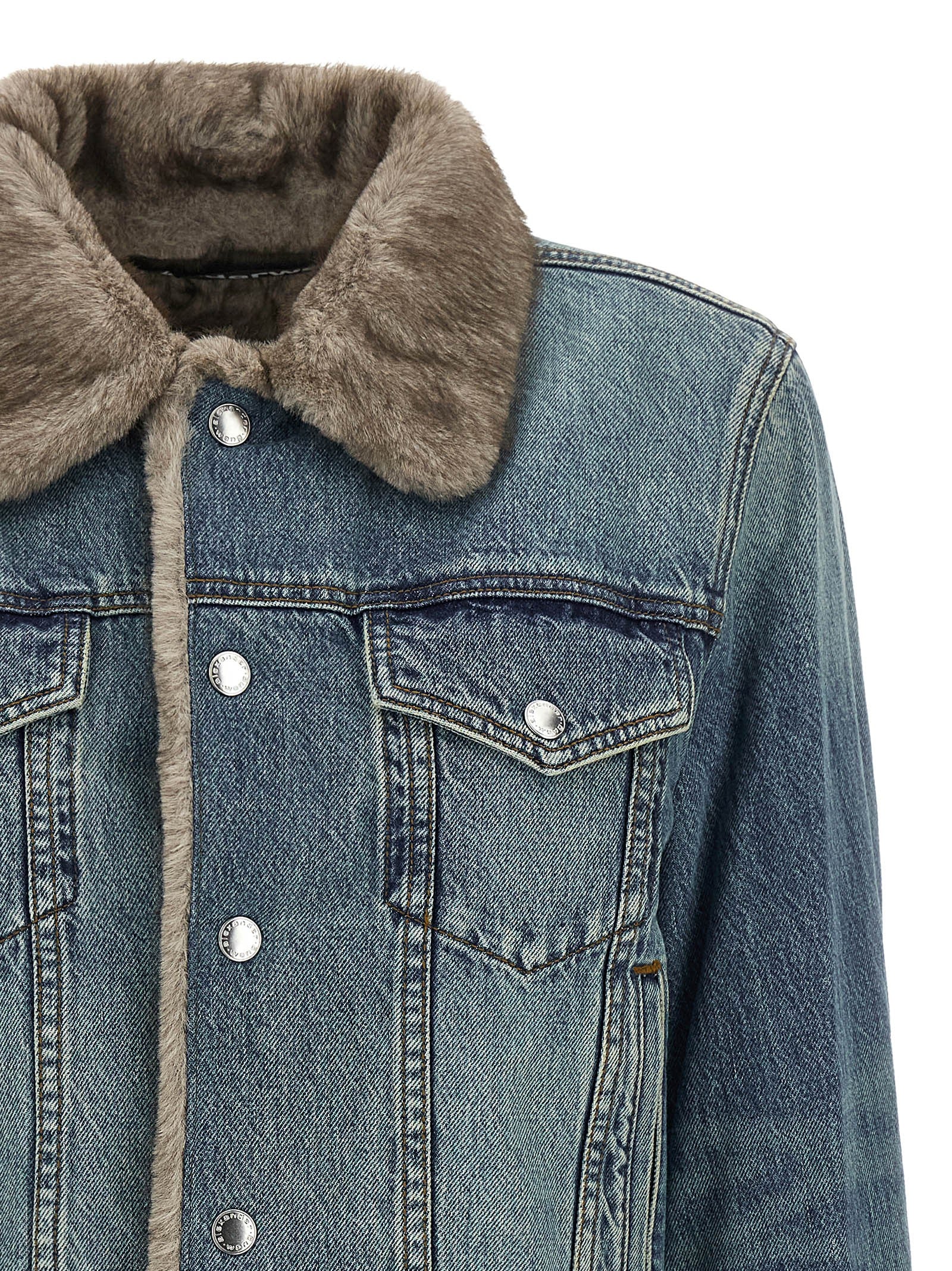 Denim X Alexander Wang Denim Jacket Blue