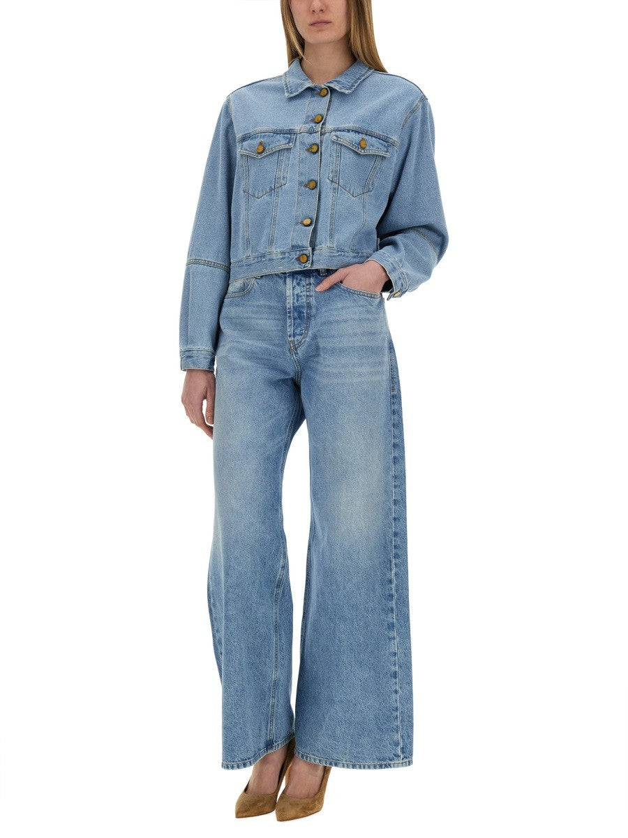 Alysi Women's Denim Jacket Blue Alysi