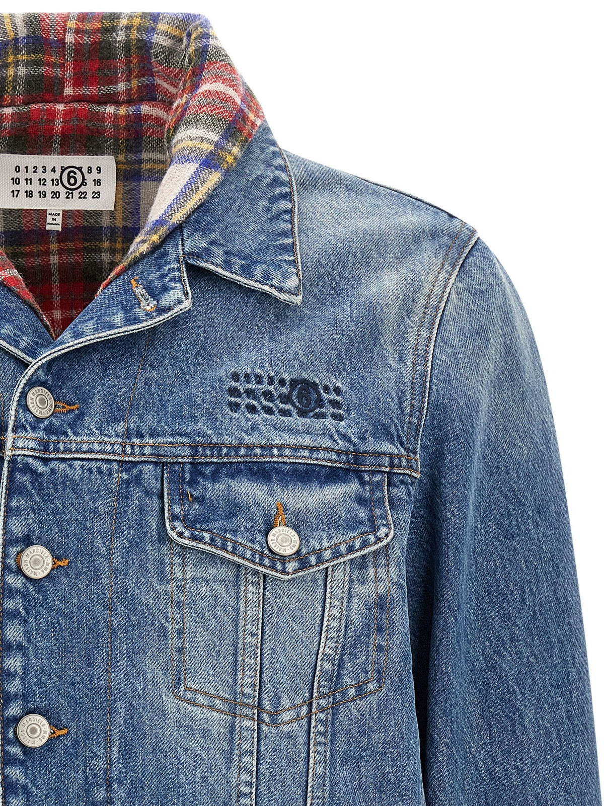 MM6 Maison Margiela Denim Jacket Blue