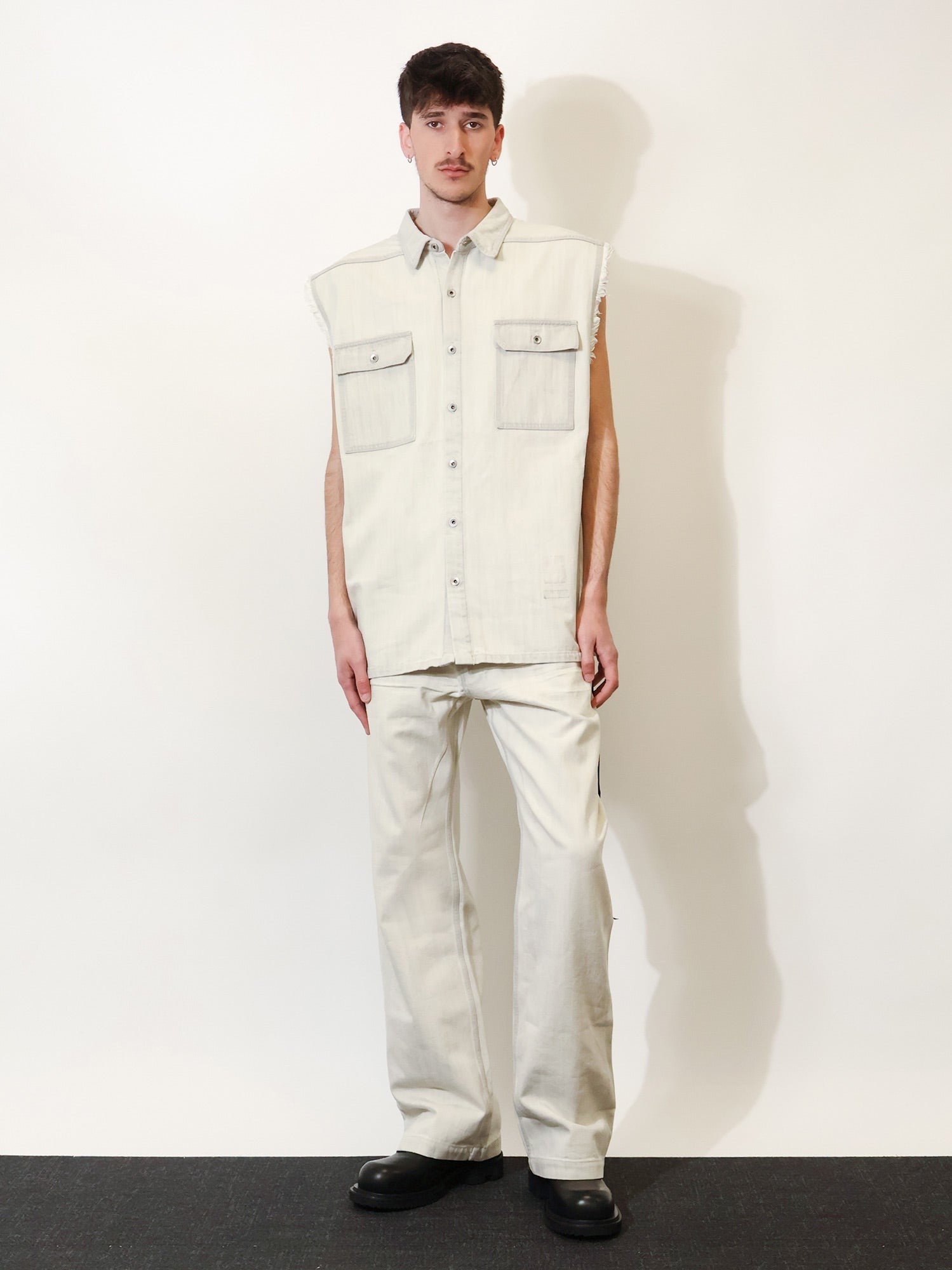 DRKSHDW Men's Geth Jeans Grey
