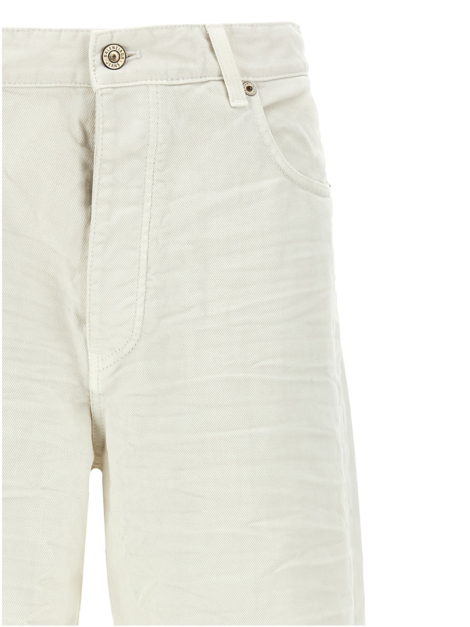Balenciaga Denim Jeans White