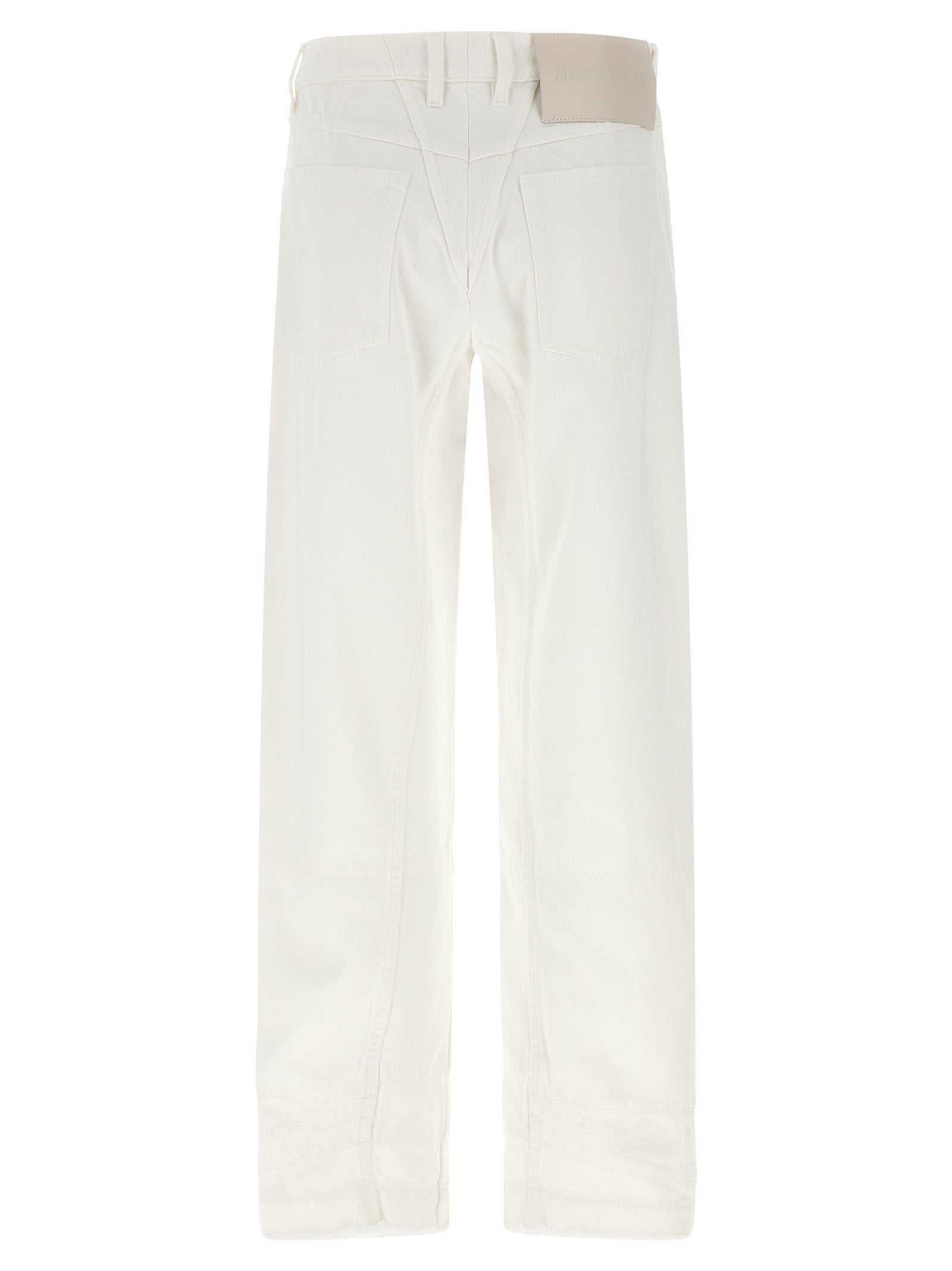 Jil Sander Denim Jeans White