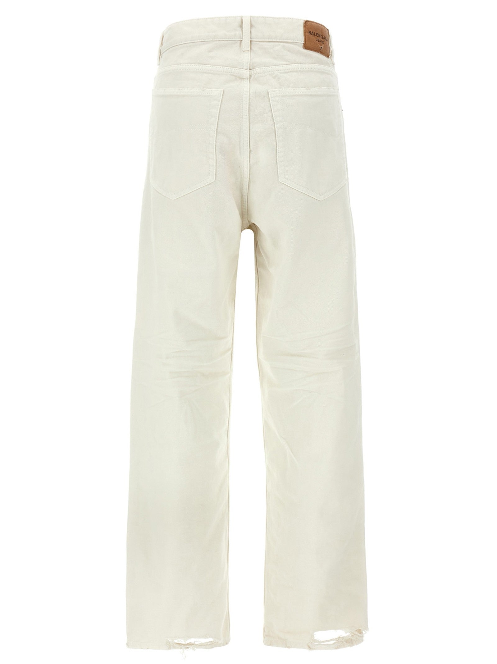 Balenciaga Denim Jeans White