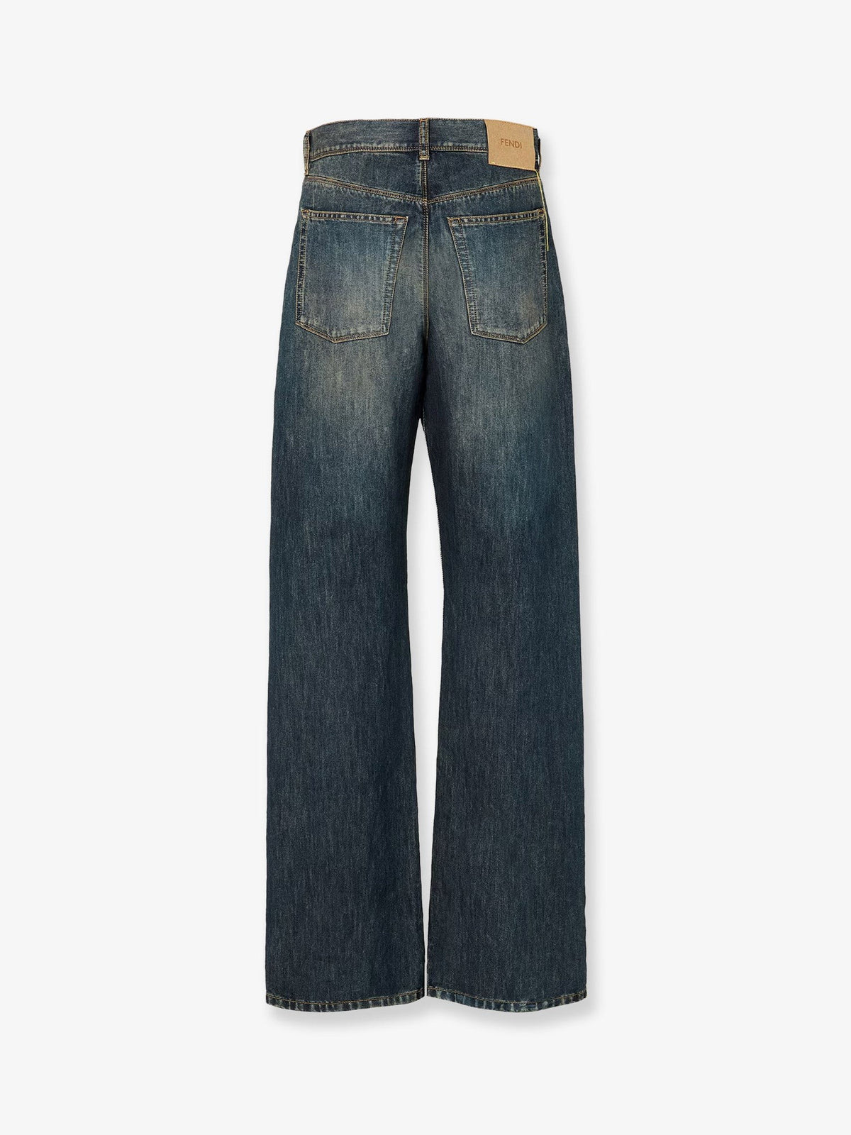 Fendi Women's Denim Jeans Blue, view 2