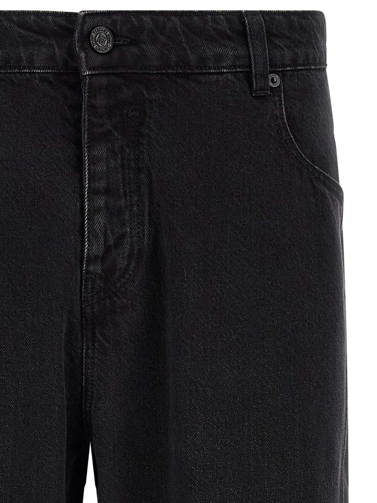 Balmain Denim Jeans Black