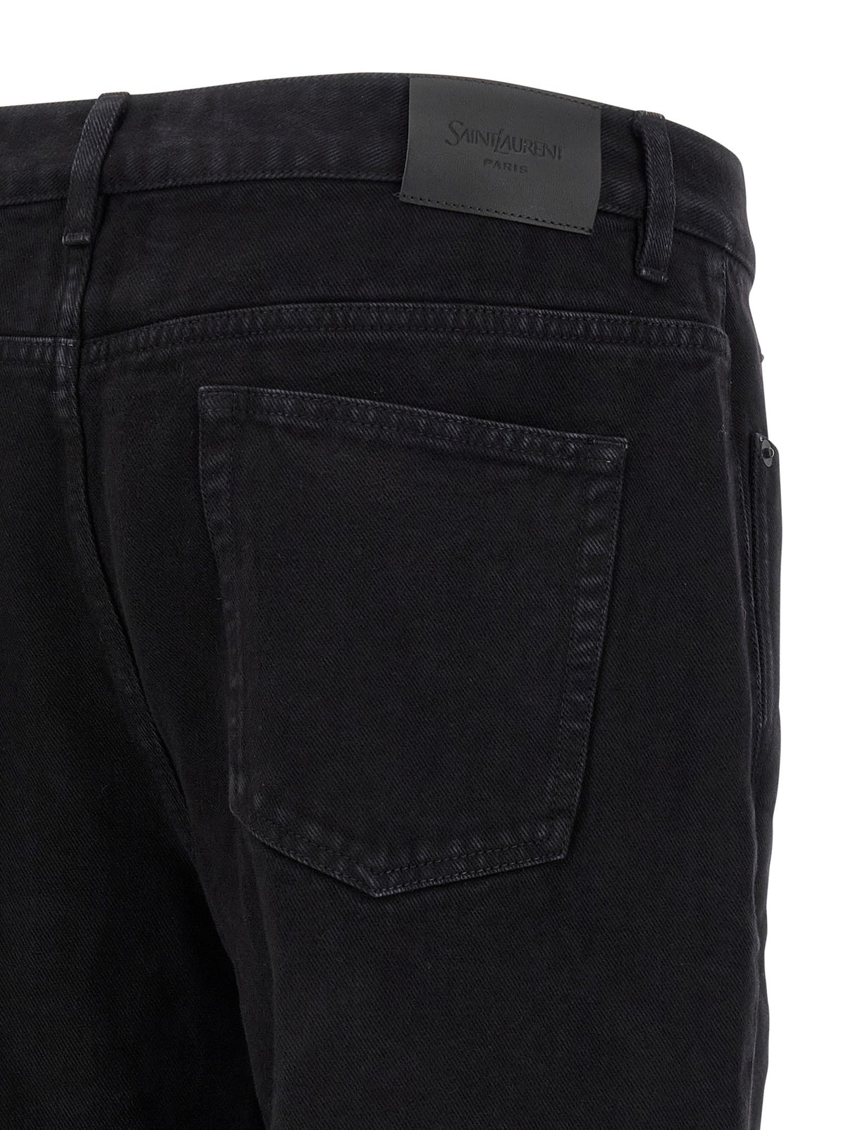 Saint Laurent Denim Jeans Black