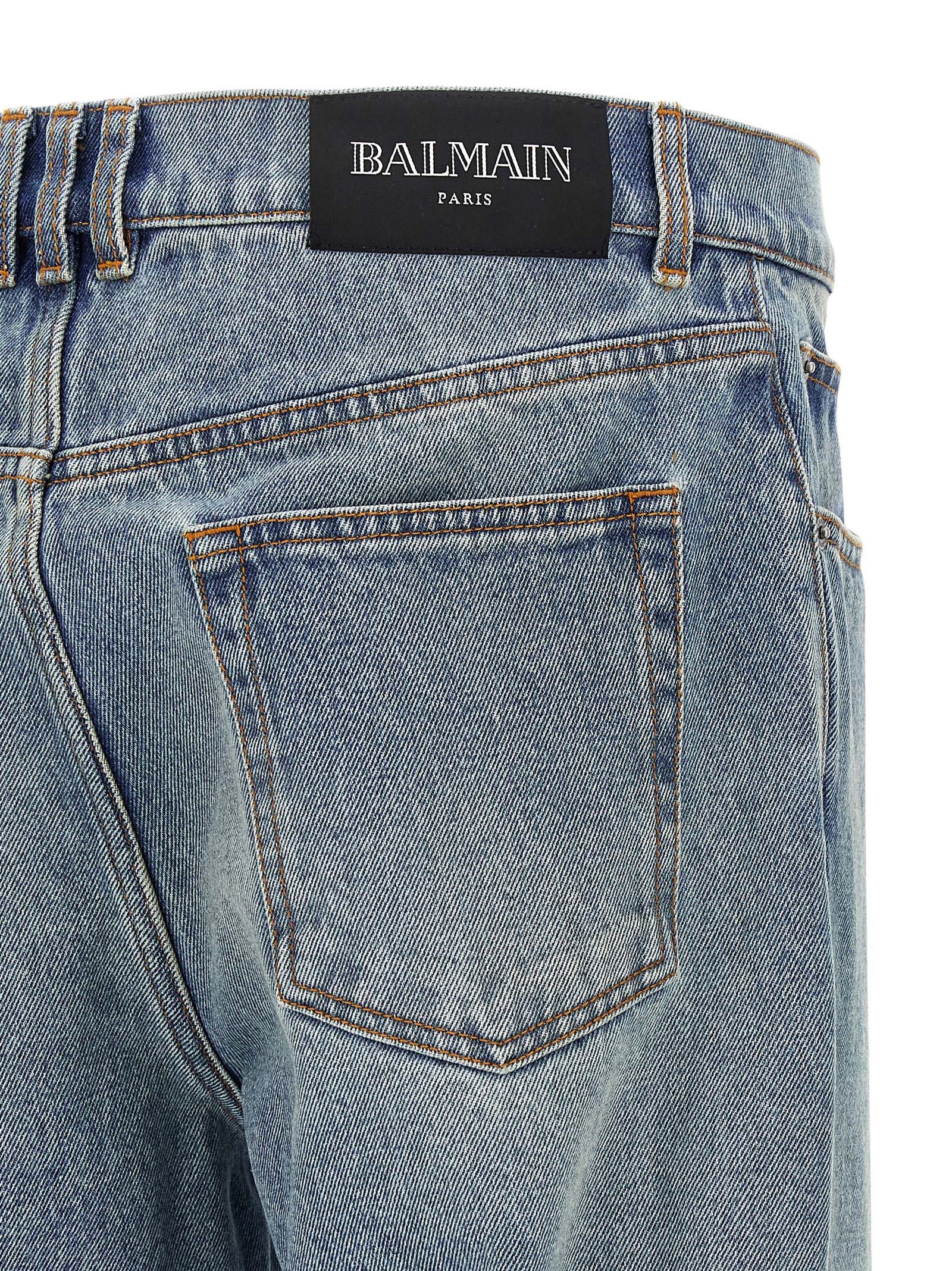 Balmain Denim Jeans Blue