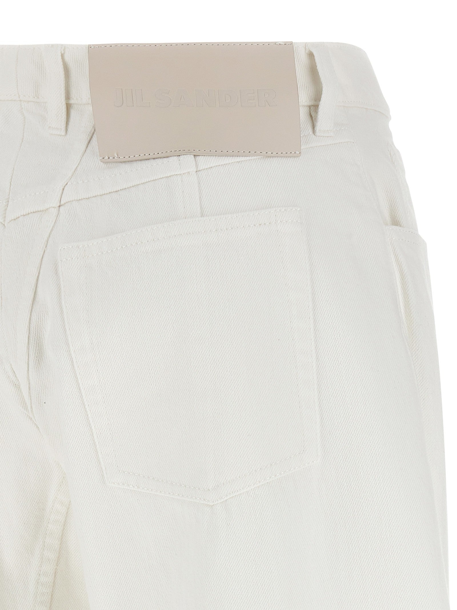 Jil Sander Denim Jeans White