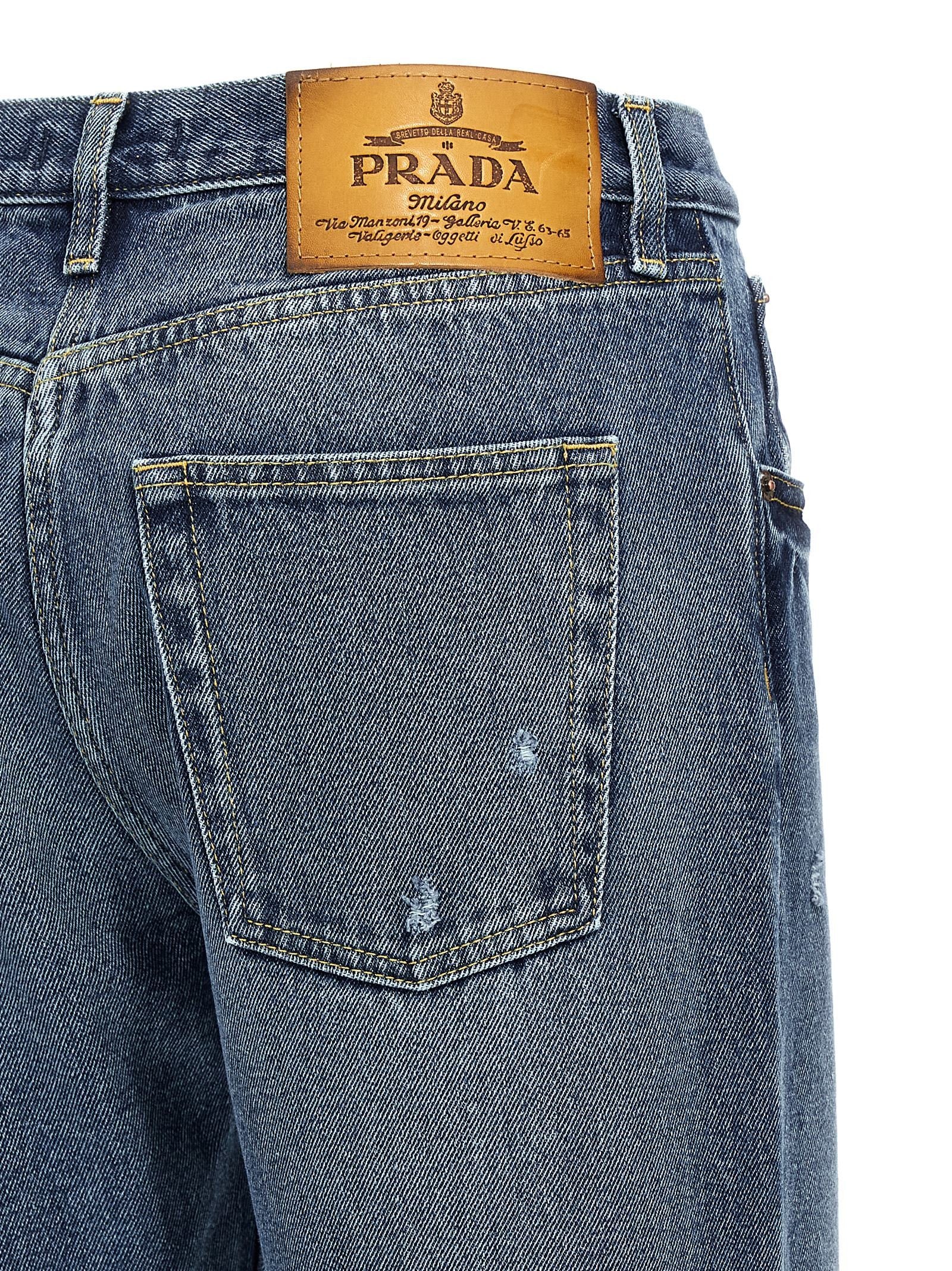 Prada Denim Jeans Blue