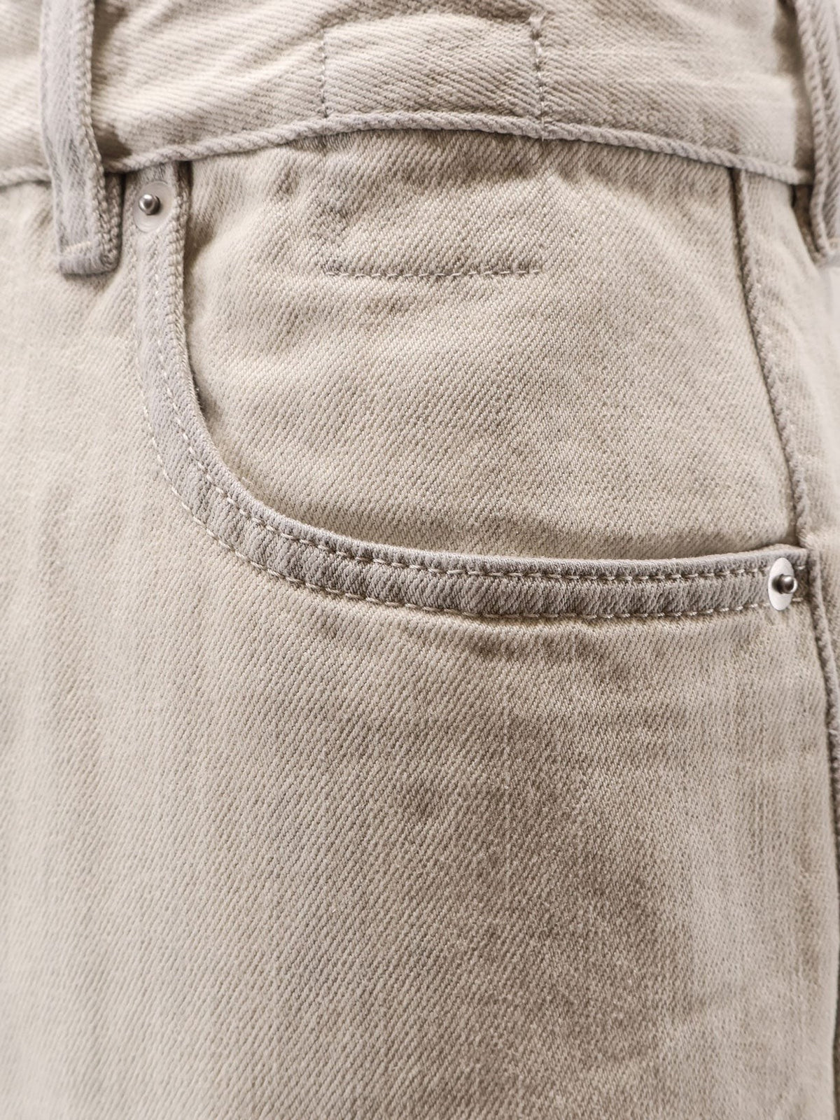 DRKSHDW Men's Denim Jeans White