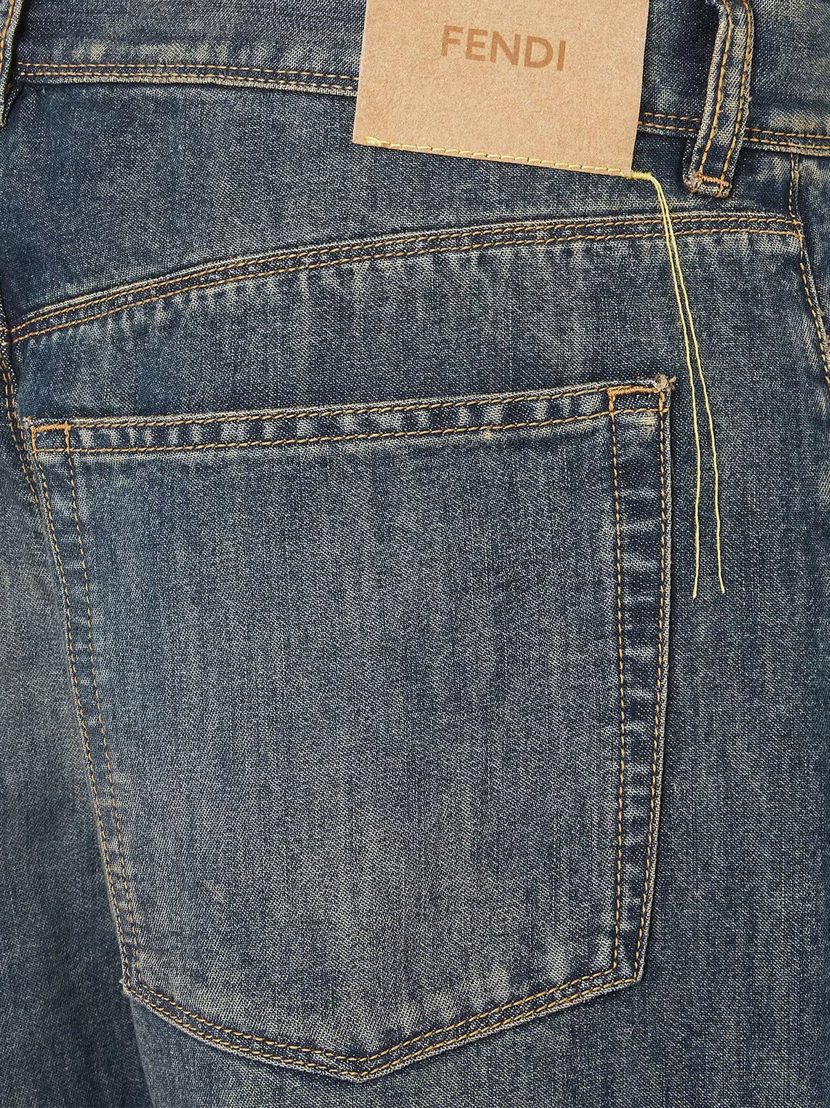 Fendi Women's Denim Jeans Blue, view 3