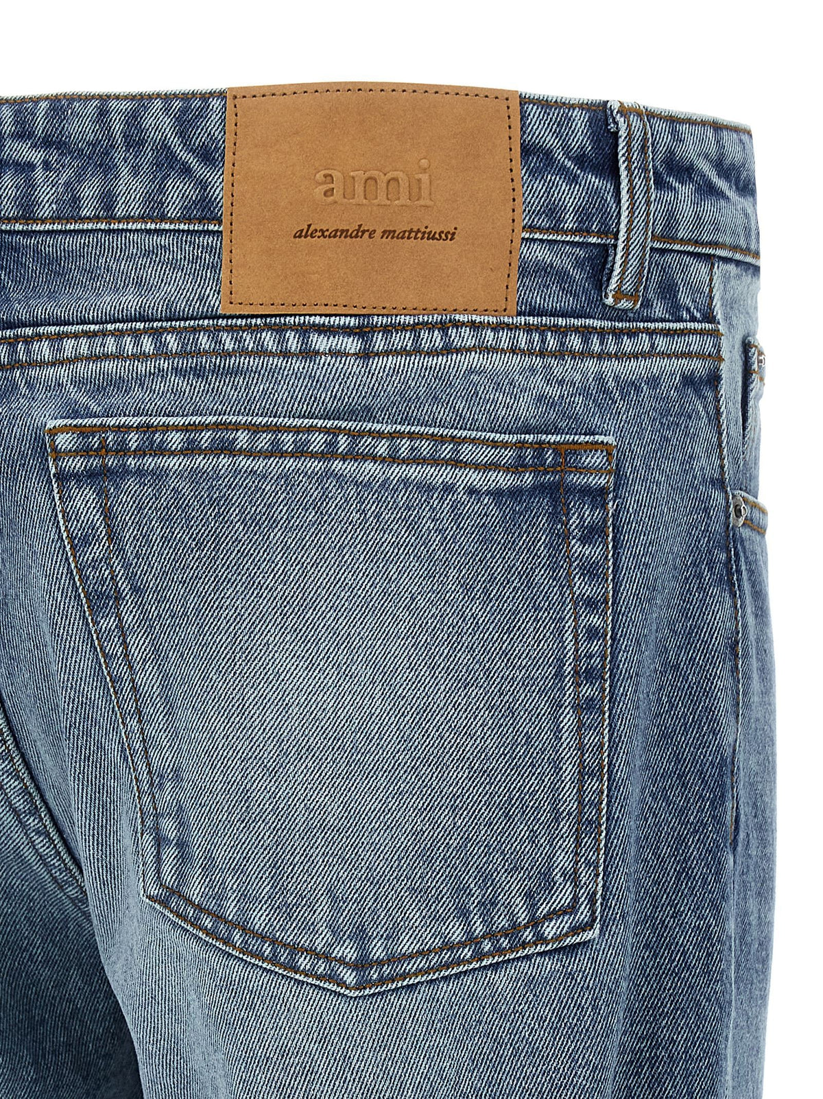 Ami Paris Denim Jeans Blue