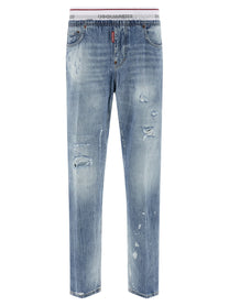 Dsquared2 Denim Jogger Jeans Blue