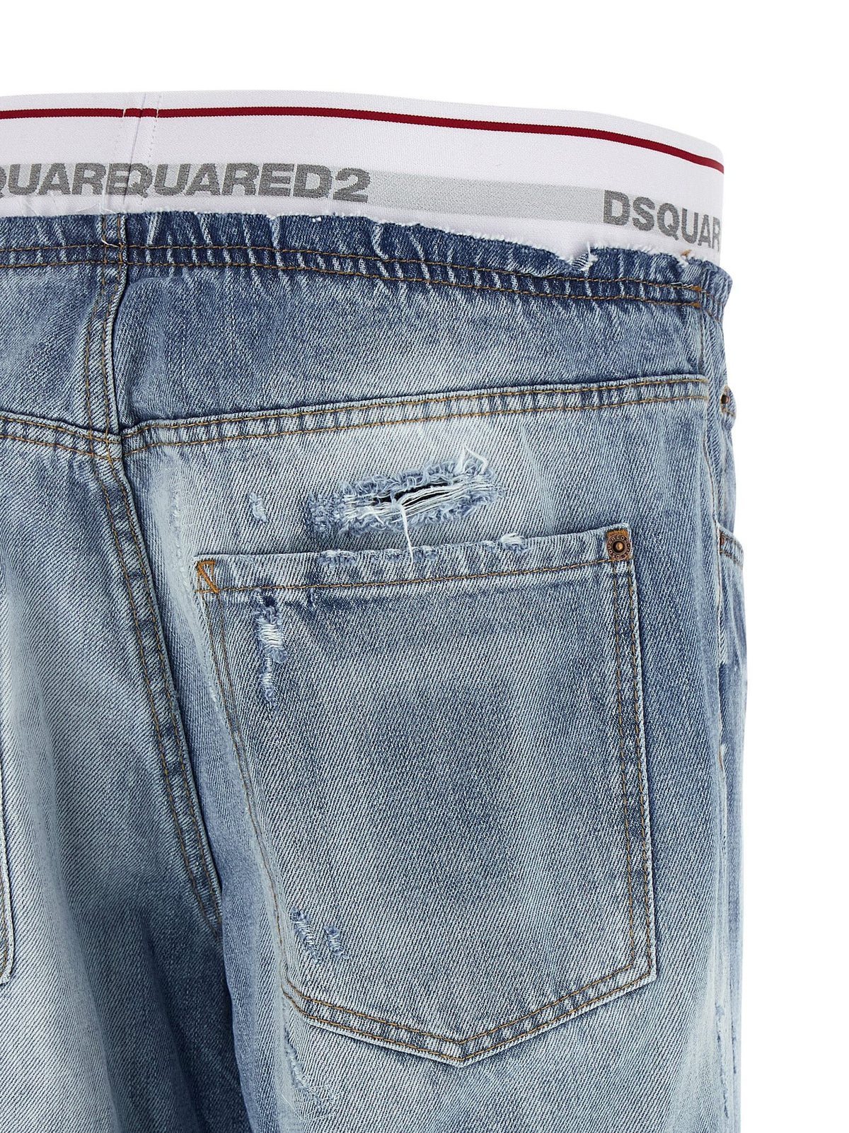 Dsquared2 Denim Jogger Jeans Blue