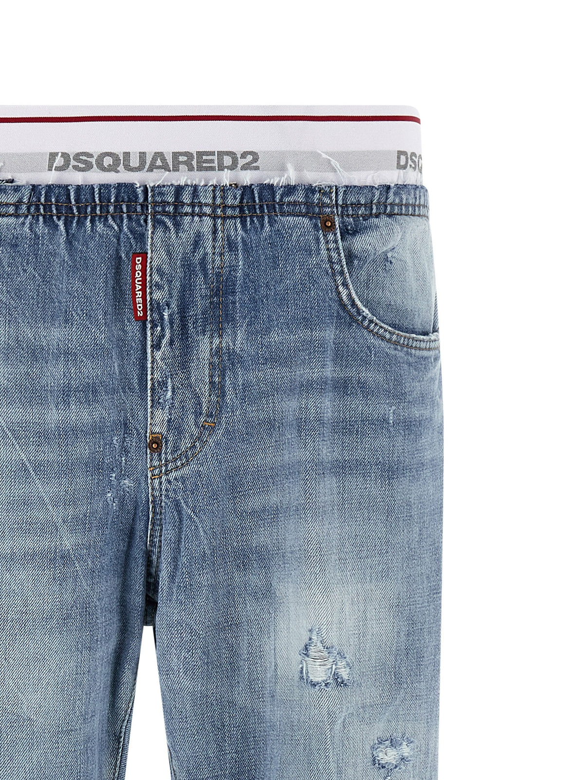 Dsquared2 Denim Jogger Jeans Blue, view 3