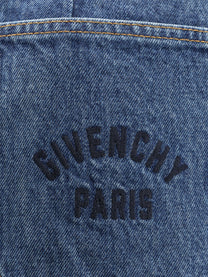 Givenchy Women's Denim Mini Skirt Blue