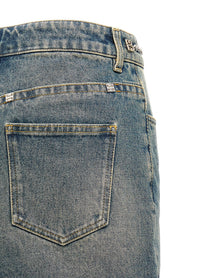 Givenchy Denim Mini Skirt Blue